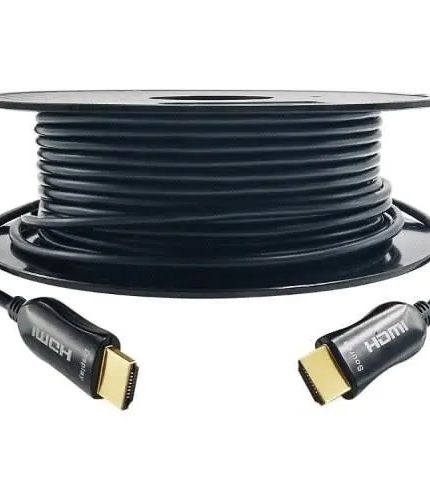 4K Fiber Active Optical Cable HDMI to HDMI Male to Male Aoc Cable with Built-in IC up to 200m HDMI 2.0 Cable