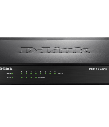 D-Link DES-1008PA 8‑Port PoE Switch