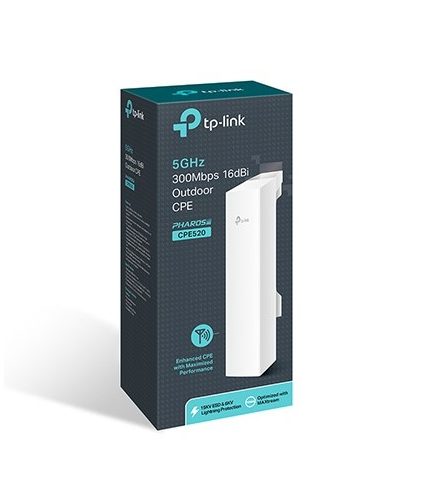 TP-Link CPE-520 5GHz 300Mbps 16dBi Outdoor-CPE