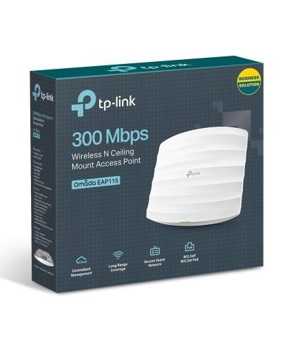 TP-Link EAP-115 Wall-Ceiling Mount Access-Point