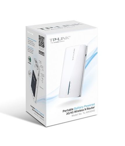 TP-Link TL-MR3040 3G/4G Wireless Router-Battery Powered