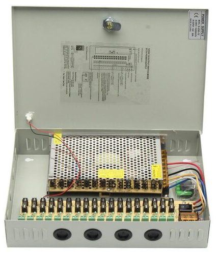 CCTV Power Supply Unit 12V 20 Amps- Closed