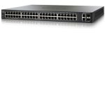 Cisco SF200-48 Switch 48 10/100 Ports, Smart Switch, 2 Combo