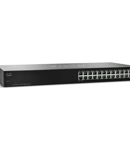 Cisco SG100-24 24-Port Gigabit Unmanaged Small Business Switch