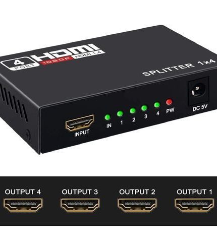 HDMI Splitter 1 in 4 Ouput