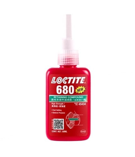 Loctite 680 High Strength Retaining Compound, 50 mL Bottle