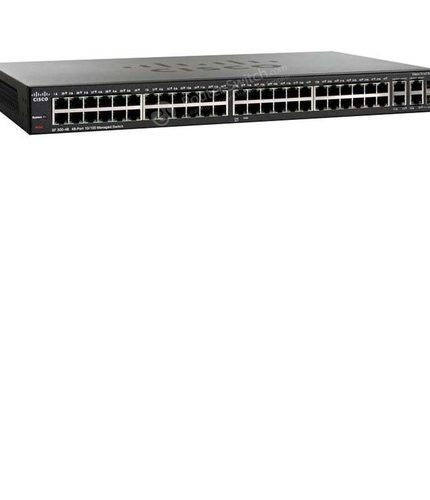 Cisco SF300-48 48-Port 10/100 Managed Switch with Gigabit Uplinks